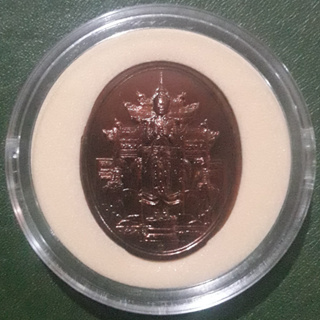 เหรียญทองแดงรมดำ ที่ระลึก พระคลัง เพชรยอดมงกุฎ ปี 2555 ไม่ผ่านใช้ UNC พร้อมตลับและแพ็คเดิมกรมธนารักษ์