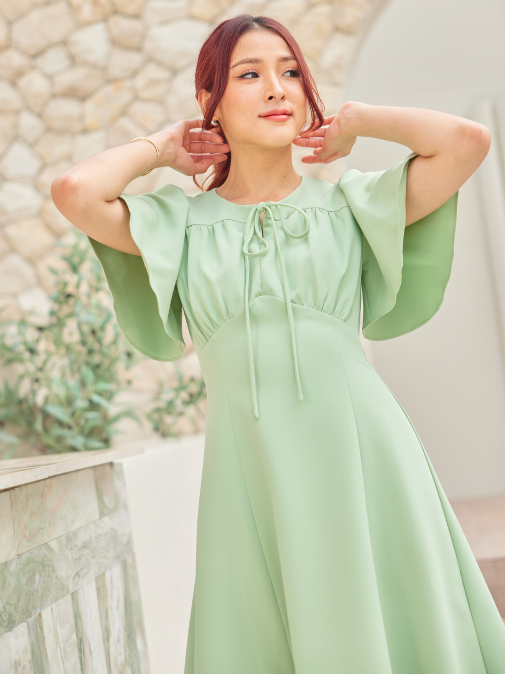 Zevalyn - Evelyn Dress ชุดออกงาน ชุดใส่ไปเที่ยว ชุดเพื่อนเจ้าสาว ชุดงาน ...