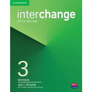 DKTODAY หนังสือแบบฝึกหัด INTERCHANGE 3:WORKBOOK (5ED)