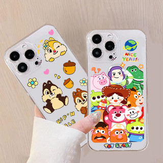 เคสซิลิโคน เคสโทรสัพท์ลายการ์ตูนน่ารักๆ สำหรับ redmi 12 12c note7 pro redmi note11 pro note11s redmi 6a เคสใสกันกระแทก