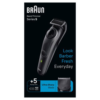 BRAUN BEARD BT5420 บราวน์รุ่น BT5420 เครื่องแต่งหนวดไฟฟ้า