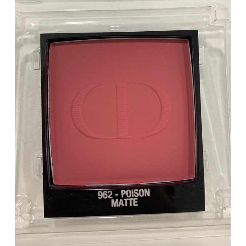 Dior Blush บลัชออนแท้ no. 962 Poison Matte (tester) Shopee Thailand