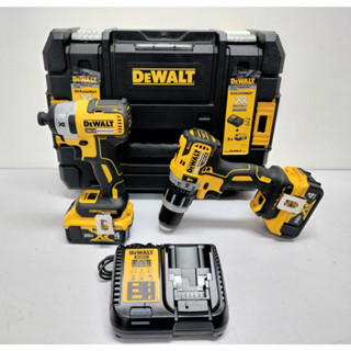 DeWALT DCK266M2T สว่านไร้สาย DeWALT Combo Set ( DCD796 + DCF887 ) ชุด สว่านไร้สาย พร้อมแบต 4.0 ah จำนวน2ก้อน