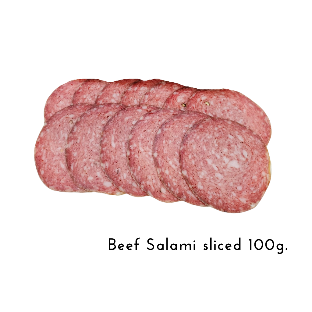 The Butchery BEEF SALAMI Cold Cuts 100g./pack Shopee Thailand