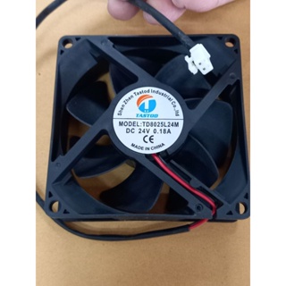 พัดลม​ DC​ 24V​0.20Aกว้าง80cm.หนา25cm.