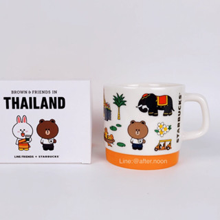 🐻 [พร้อมส่ง] มัคเซรามิก Line Friends Thailand collection / Starbucks แท้💯‼️