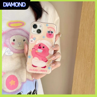 💲คูปองเคลม💲 case for iphone 11 12 ซาวน่า loopy เคส 14 13 12 11 pro max ซิลิโคนเหลว ป้องกันการตก ทนทาน