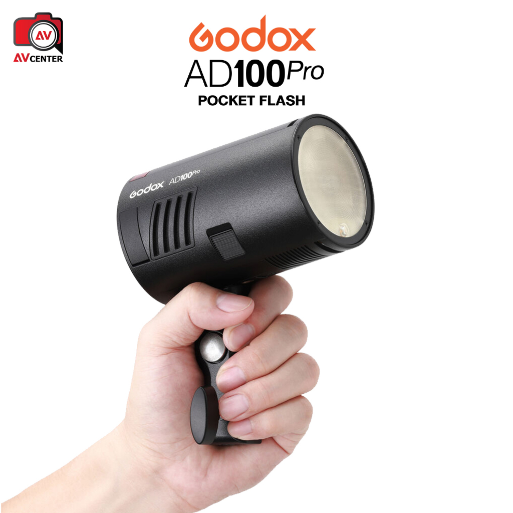Godox Flash AD100Pro Pocket Flash (TTL,HSS) ( AD100 Pro ) [รับประกัน 6 ...