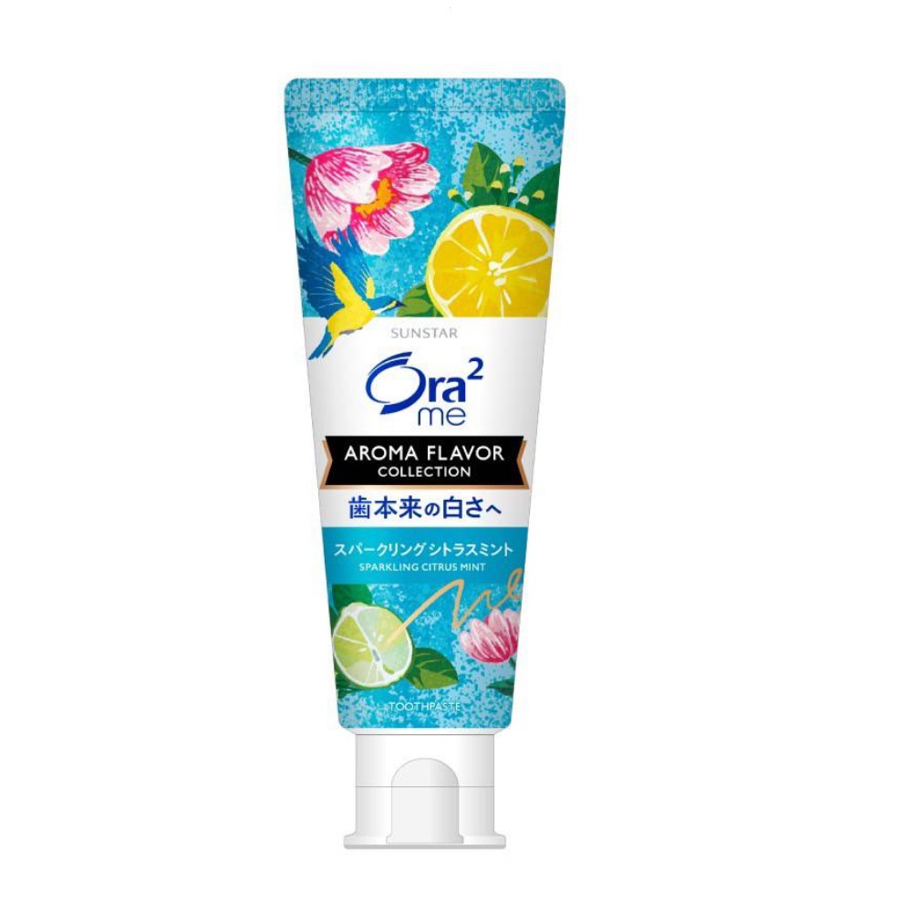 ora2-toothpaste-citrus-mint-130g-โอราทูมี-ยาสีฟันอโรมา-สปาร์คลิ้ง-ซิตรัส-มิ้นท์-ขนาด-130-กรัม