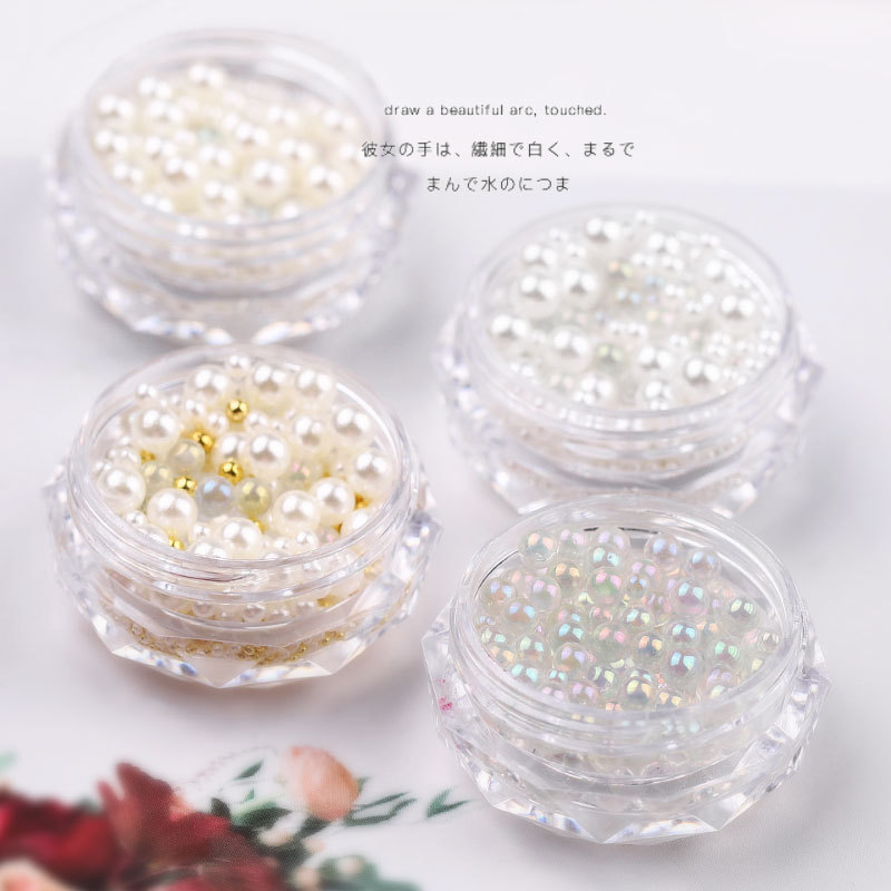 เล็บตกแต่งเล็บ-rhinestone-สีผสม-ab-คริสตัล-rhinestone-3d-charm-gemstone-ตกแต่งเล็บด้วยเพชร