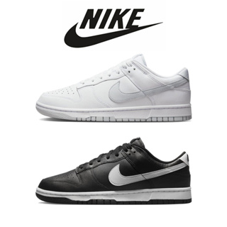Nike Dunk Low  "Pure Platinum"แก๊งต่ำวินเทจเทรนด์กันลื่นสวมรองเท้าน้ำหนักเบารองเท้าลำลองสำหรับผู้ชายและผู้หญิง