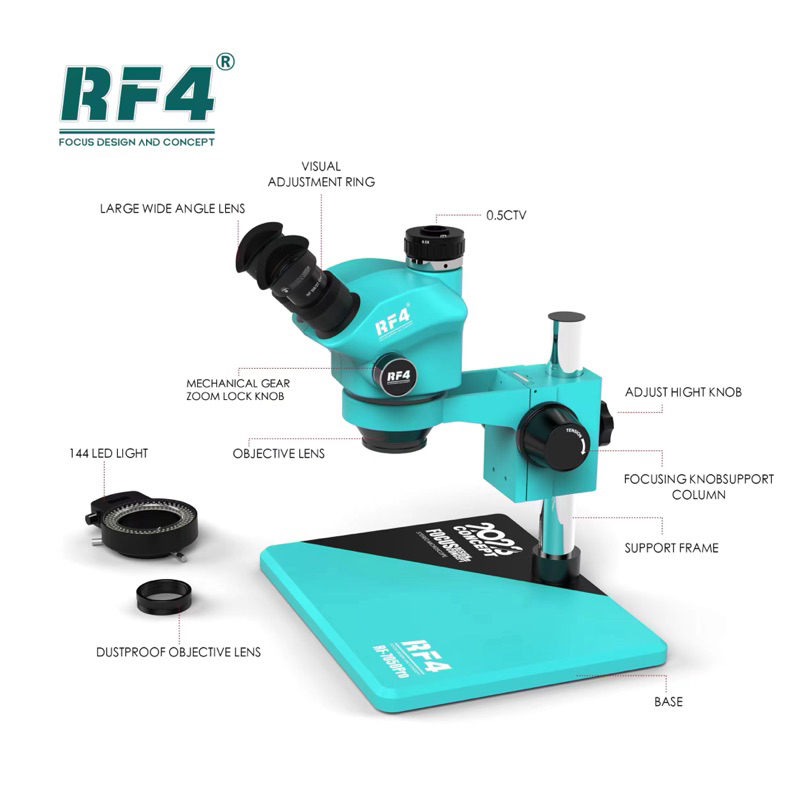 ขายร้อน RF-7050 PROซ่อมใหม่นักเรียนแพทย์ฝึกเลนส์วัตถุประสงค์ Inverted ...