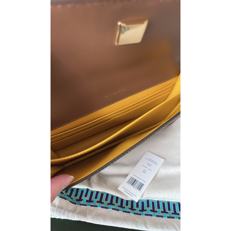 พร้อมส่ง-sale-11799-ถูกเฟร่องานช็อป-tory-burch-t-monogram-mini-leather-shoulder-bag-สี-moose-สวยหรู