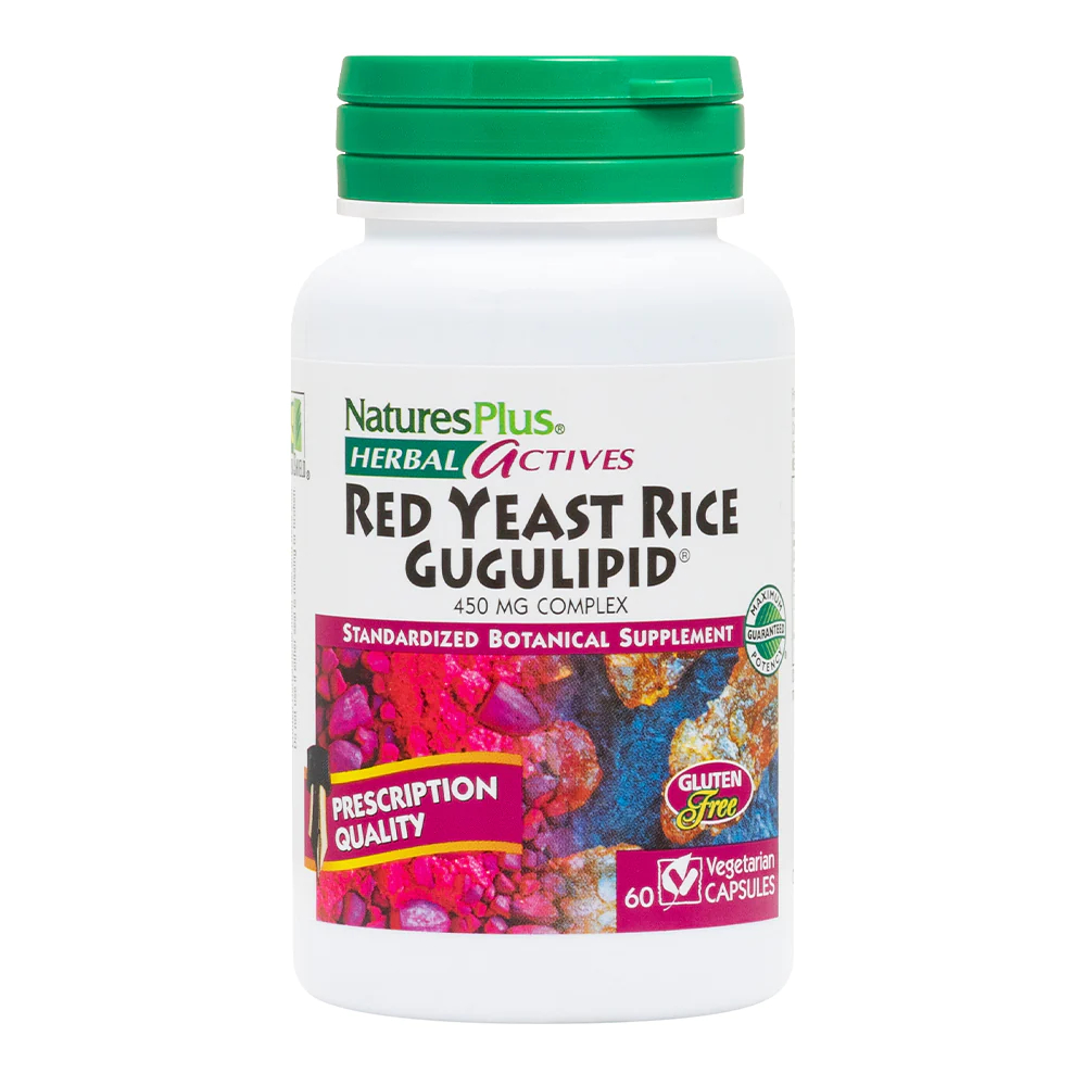 naturesplus-herbal-actives-red-yeast-rice-gugulipid-60-capsules-ข้าวยีสต์แดง-บำรุงร่างกาย-และลดคอเลสเตอรอลสูง