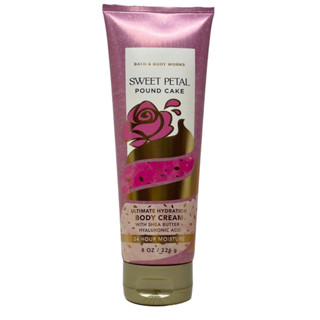 Bath &amp; Body Works Sweet Petal Pound Cake Body Cream 226g. ของแท้