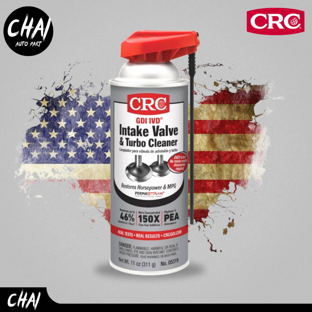 CRC GDI IVD Intake Valve & Turbo Cleaner นํ้ายาล้างระบบไอดี และ ใบพัดเท