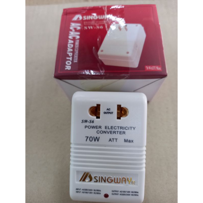 หม้อแปลงไฟac-ac-adaptor-sw-s6-ac-220-ac110-v-50w-110v-70w-c0nverter