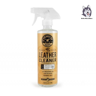 Chemical Guys Colorless &amp; Odorless Leather Cleaner ขวดจริง (16 oz) น้ำยาทำสะอาดเบาะหนัง