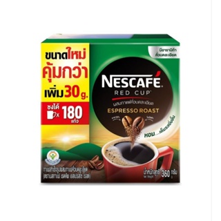 Nescafe เนสกาแฟ เรดคัพ เอสเปรสโซ โรสต์ 360 กรัม (ชงได้180 แก้ว)