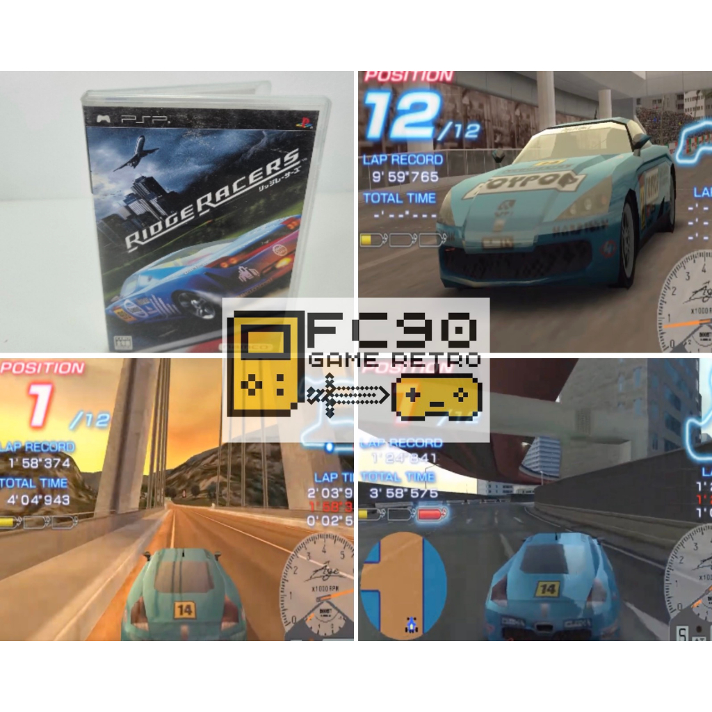 แผ่นเกม Ridge Racers [PSP] แผ่นแท้ญี่ปุ่นมือสอง สำหรับเพลย์สเตชั่นพกพา ...