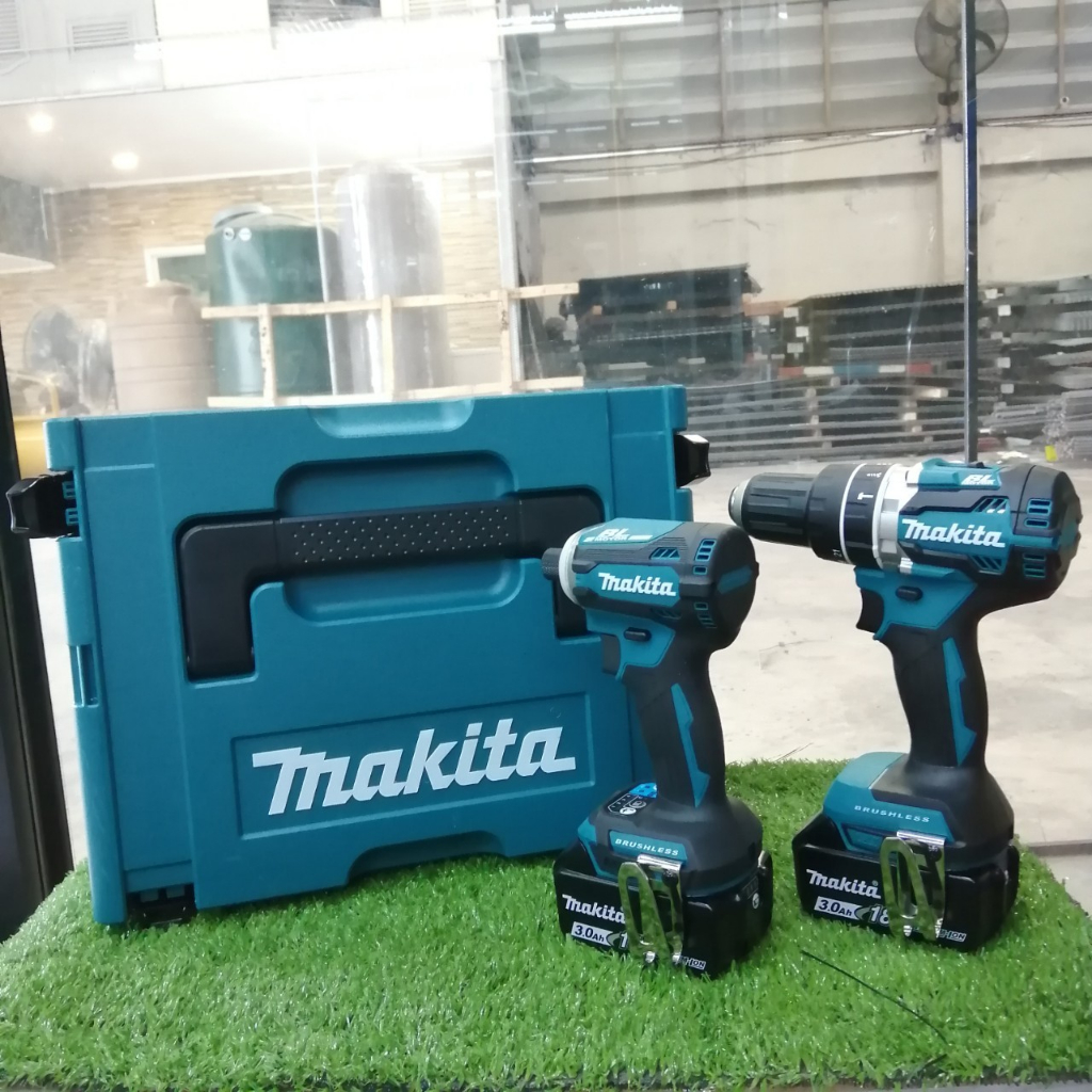 makita-combo-dhp484z-dtd171z-แบตx2-แท่น-makpak