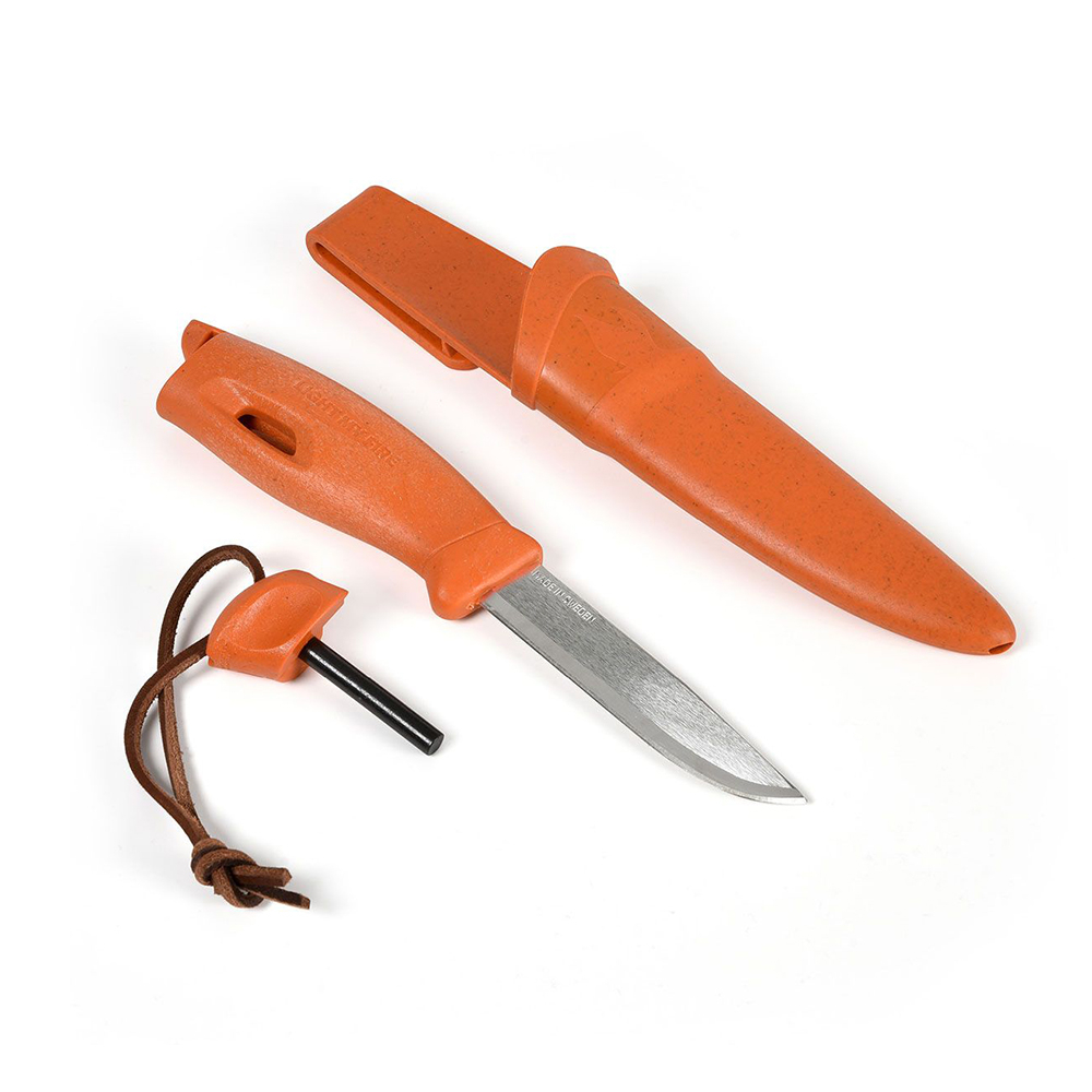 light-my-fire-ชุดมีดเดินป่า-swedish-fireknife-2in1-rusty-orange