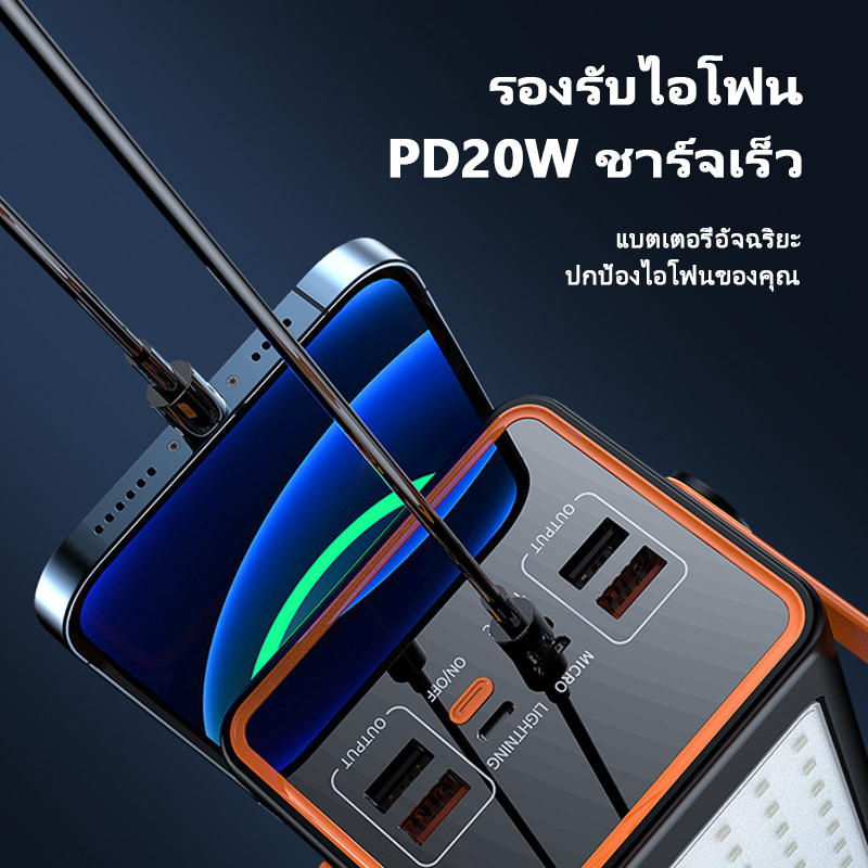 60000mah-พาวเวอร์แบงค์-pd22-5w-แฟลชชาร์จ-66w-ชาร์จเร็วสุด-powerbank-มือถือ-พอร์ตเอาต์พุต-usb-สี่พอร์ต-สามพอร์ตอินพุต