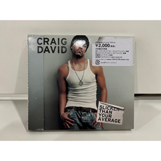 1 CD MUSIC ซีดีเพลงสากล   CRAIG DAVID. SLICKER THAN YOUR AVERAGE   (A16F161)