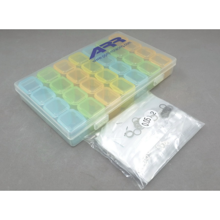 RC Aurora Mini-Z Alignment Shims Box Set. (T-0.05, 0.1,2,3mm. 2~6mm 10 ...