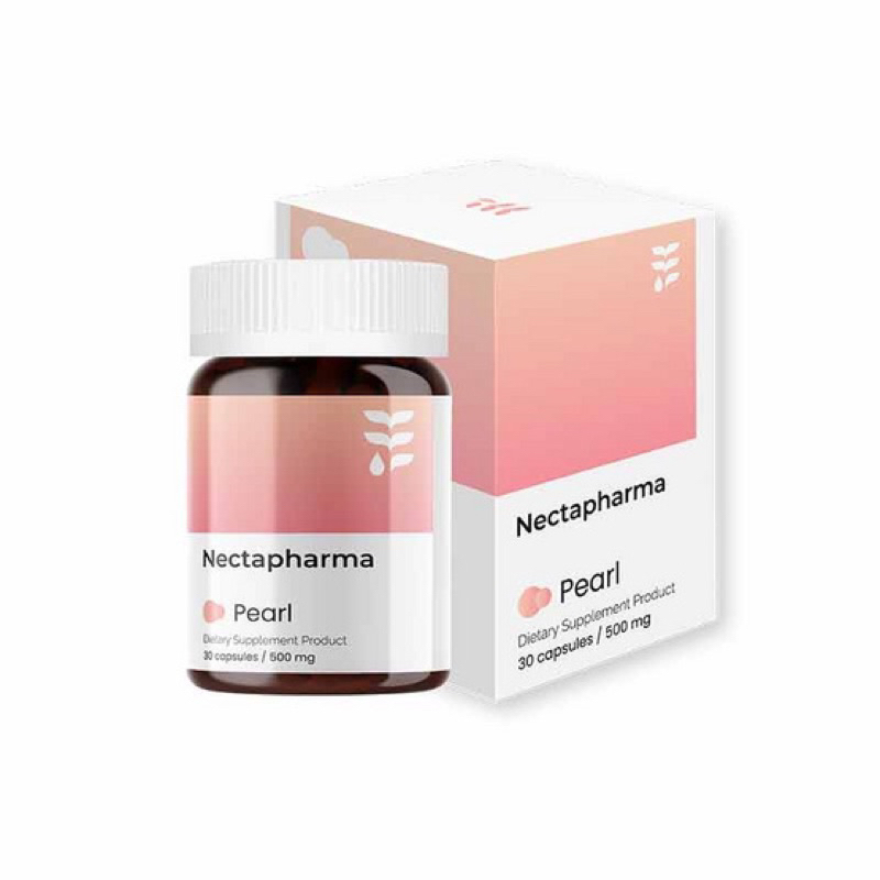 nectapharma-pearl-30เม็ด-วิตามินลดสิว-สูตรใหม่-ลดการอักเสบ-ลดความมัน-ลดเชื้อสิว-สิวฮอร์โมน-สิวอุดตัน-สิวอักเสบ-รอยสิว