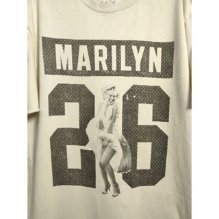 เสื้อยืด มือสอง ลายมันส์ อก 42 ยาว 29