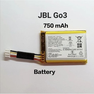 Jbl Go3 750mAh Battery แบตเตอรี่ แบตลำโพง wireless bluetooth audio third speaker battery board แบตเตอรี่ลำโพง มีประกัน