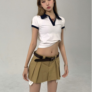 Micro Mini Skirt (with belt)