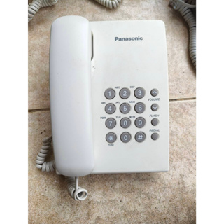โทรศัพท์ สีขาว Panasonic KX-TS500MXW