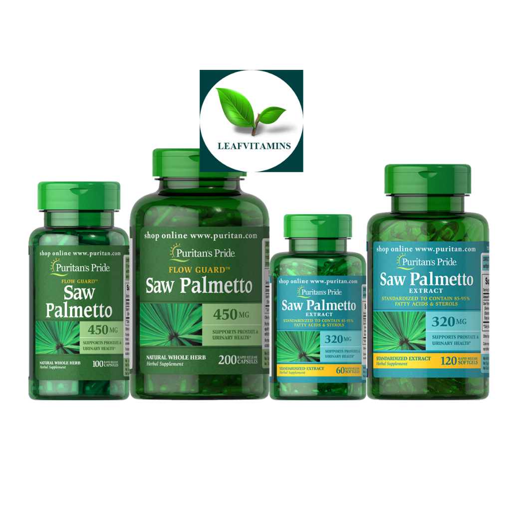 Puritan's pride Saw Palmetto 320 mg / 450 mg Shopee Thailand