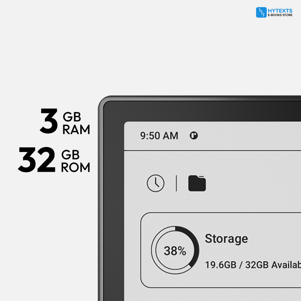 Boox Page E-reader 7 นิ้วใส่ sd-card CPU Qualcomm Octa-core รองรับ PlayStore