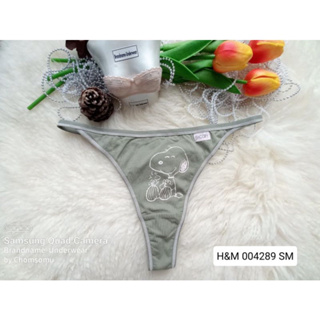 H@M Size XS,S,M ชุดชั้นใน/กางเกงใน ทรงจีสตริง G-string 004289