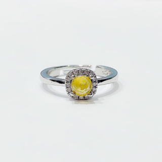แหวนพลอยบุษราคัม (Yellow Sapphire) (Ys2)