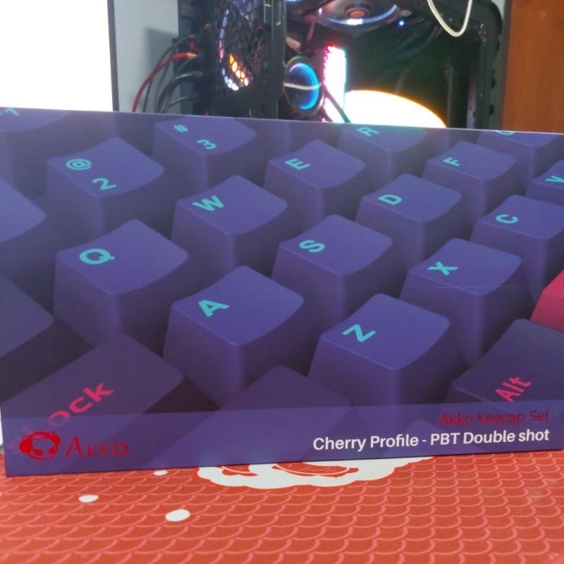 AKKO Neon Laser Cherry Profile PBT 157 Keys Keycap | Shopee Thailand