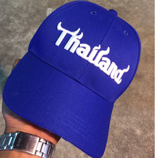 หมวกปัก Thailand ไทยแลนด์ ทรงแก๊ป งานพร้อมส่ง