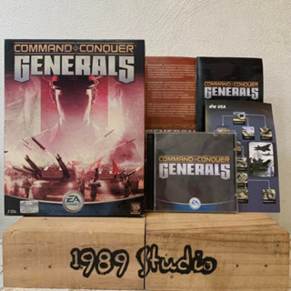 Generals : ลิขสิทธิ์แท้ กล่องใหญ่ ภาษาไทย หายากเลยปกนี้ แผ่นเกมพีซี Pc