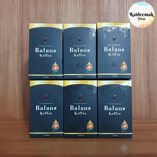 กาแฟบำรุงสุขภาพ Balans Koffie 6 กล่อง กาแฟบาลานซ์ คอฟฟี่ กลิ่นหอม รสชาติอร่อย ด้วยสารสกัดสมุนไพร 19 ชนิด คุณประโยชน์สูง