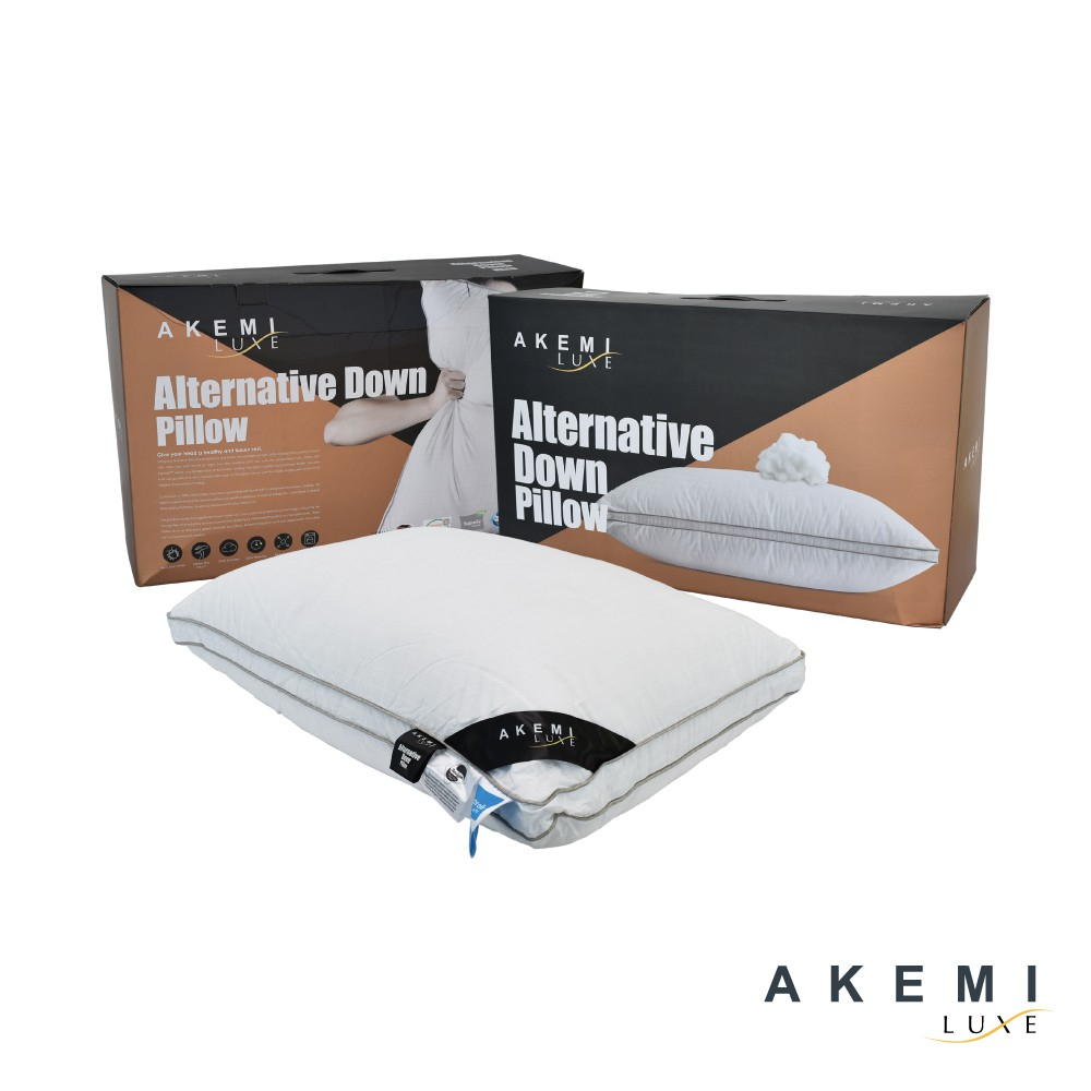 ราคาพิเศษ-akemi-หมอนหนุน-ใยสังเคราะห์-luxe-alternative-down-pillow