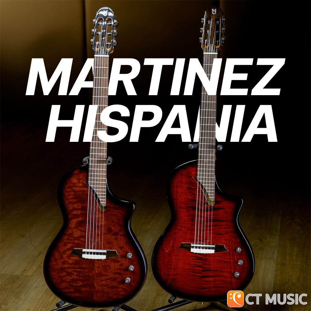 กีตาร์โปร่งคลาสสิคไฟฟ้า-martinez-hispania