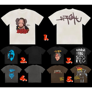 [ ของแท้ ] เสื้อยืด Cactus Jack x Utopia , Kaws ของใหม่ ลายใหม่ ล่าสุด ( พร้อมส่ง )