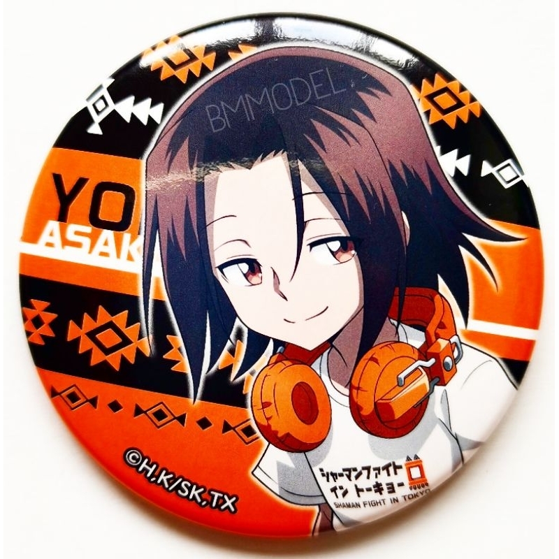 เข็มกลัดชาแมนคิง-shaman-king-character-badge-collection-t-shirt