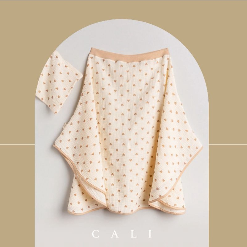 ผ้าคลุมให้นม-ผ้ามัสลินเกาหลี-ป้าย-cali-baby-สไตส์คุณแม่ยุคใหม่-ไม่มีโครง-สินค้าพร้อมส่ง