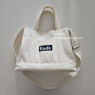 {กระเป๋ามือสอง ✌️} กระเป๋า Keds 2WAY MINI TOTE BAG CD สี IVORY