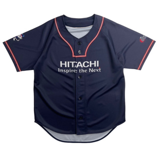 เสื้อเบสบอล   Hitachi  Size  L