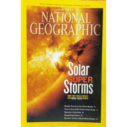 national-geographic-solar-super-storms-june-2012-หนังสือมือสอง-สภาพ-70-จำหน่ายโดย-ผศ-สุชาติ-สุภาพ